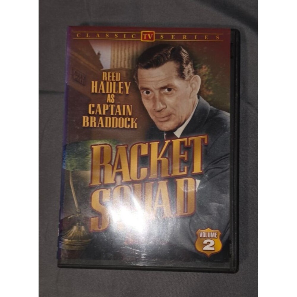 Racket Squad Classic TV Series Reed Hadley as Captain Braddock Vol 2 DVD